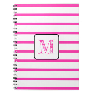 Your favorite letter in embroidered calligraphy notizblock