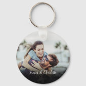 Your Favourite Couple Photo Schlüsselanhänger (Vorderseite)