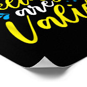 Your Feelings Are Valid - Mental Health Awareness  Poster (Ecke)