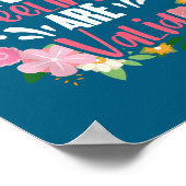 Your Feelings Are Valid Mental Health People With  Poster (Ecke)