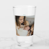 Your First Mother's Day Rose Greenery Glas (Rückseite)