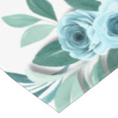 Your First Mother's Day Rose Greenery Photo Tischdecke (Schrägansicht)