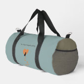Your footprint changed my destiny duffle bag (Rechte Ecke)