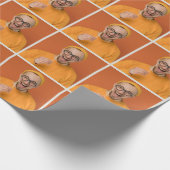 Your Funny Photo Selfie Upload Geschenkpapier (Ecke)