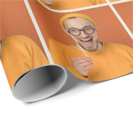 Your Funny Photo Selfie Upload Geschenkpapier