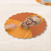 Your Funny Photo Selfie Upload Untersetzer (angewinkelt)