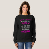 Your Girlfriend Just Needs To Please You  Relation Sweatshirt (Vorne ganz)