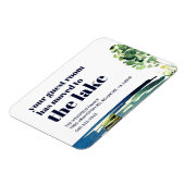 Your Guest Room Has Moved to the Lake New Home Magnet (Linke Seite)