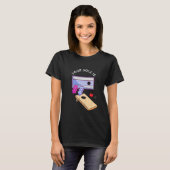 Your Hole Is My Goal Cornhole Team Bean Bag T-Shirt (Vorne ganz)