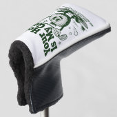Your Hole Is My Goal Funny Golf Golfing Golfer  Headcover (3/4 Vorderseite)