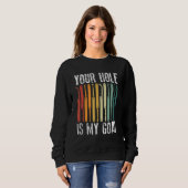 Your Hole Is My Goal Locksmith Lock Picking Lock P Sweatshirt (Vorne ganz)