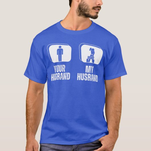 Your Husband My Husband Wife Karate funny T-Shirt (Vorderseite)