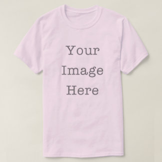 Your Image Here Customizable Personalized Pink T-Shirt