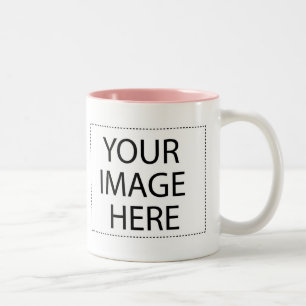 Your Image Here Zweifarbige Tasse