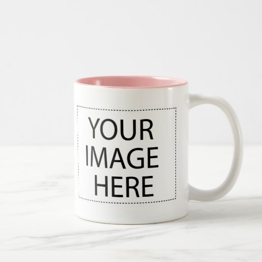 Your Image Here Zweifarbige Tasse (Rechts)