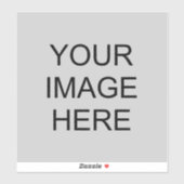 Your Image, Template Aufkleber (Blatt)