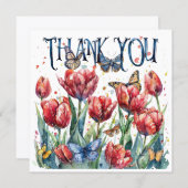 Your kindness touched my heart Thank You Card Dankeskarte (Vorne/Hinten)