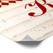 Your Kitchen - House Sign Poster - SRF (Ecke)