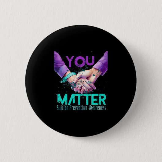 Your Life Choose To Keep On Going Suicide Preventi Button (Vorderseite)