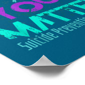 Your Life Choose To Keep On Going Suicide Preventi Poster (Ecke)