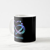 Your Life Matters Suicide Prevention Awareness Kaffeetasse (Vorderseite Links)