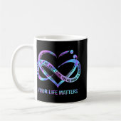 Your Life Matters Suicide Prevention Awareness Kaffeetasse (Links)