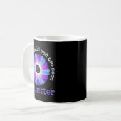 Your Life Problems Suicide Prevention Awareness Da Kaffeetasse (Vorderseite Links)