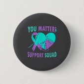 Your Life S Semicolon Suicide Prevention Awareness Button (Vorderseite)