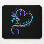 Your Life S Suicide Prevention Awareness Dragonfly Mousepad (Vorne)