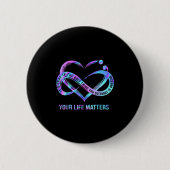 Your Life S Suicide Prevention Awareness Stay Button (Vorderseite)