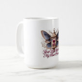 Your Light Guides My Heart Home Lantern T-Shirt Kaffeetasse (Vorderseite Links)