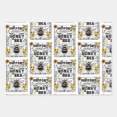 Your Local HoneyBee - Wrapping Paper Geschenkpapier Set (Vorderseite)