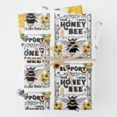 Your Local HoneyBee - Wrapping Paper Geschenkpapier Set (Beispiel)