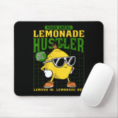 Your Local Lemonade Hustler Funny Lemon Stand Boss Mousepad (Mit Mouse)