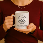 Your Logo | Business Corporate Modern Minimalist Kaffeetasse