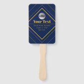 Your Logo & Customizable Design Template Fächer (Vorderseite)