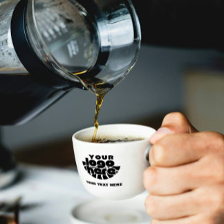 Your Logo Here Company Branded Business Coperate Espressotasse