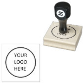 Your logo here gummistempel (Stempel)
