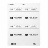 Your Logo | Modern Customizable Return Address (Vorne)