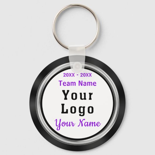 Your LOGO or Photo Cheap Personalized Team Gifts Schlüsselanhänger (Vorderseite)