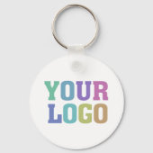 Your Logo QR Code Personalized Custom Business Schlüsselanhänger (Vorderseite)