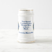 Your Logo + Special Message Mug Bierglas (Mittel)