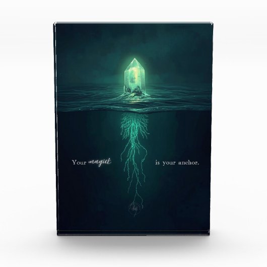 Your Magick is Your Anchor Motivational Fotoblock (Vorderseite)