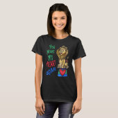 Your Make My Heart Roar  Love Lion T-Shirt (Vorne ganz)