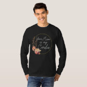 Your Mom Is My Cardio Flower Circle T-Shirt (Vorne ganz)
