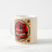 Your Move Checkers  Kaffeetasse (Vorderseite Links)