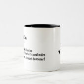 Your Mug, Your Message! Zweifarbige Tasse (Mittel)