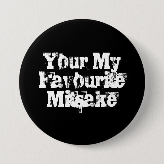 Your My Favourite Mitsake Button (Vorderseite)