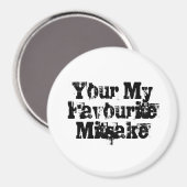 Your My Favourite Mitsake Magnet (Vorderseite/Rückseite)