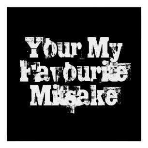 Your My Favourite Mitsake Poster